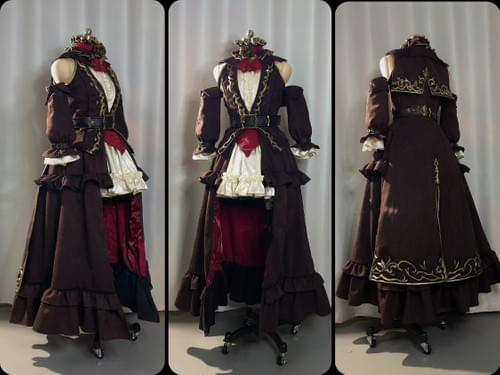 Final Fantasy XIV Edenmorn Gown of Healing Cosplay Costume