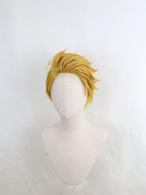 Pre-style Street Fighter 6 Luke Sullivan Cospaly Wig