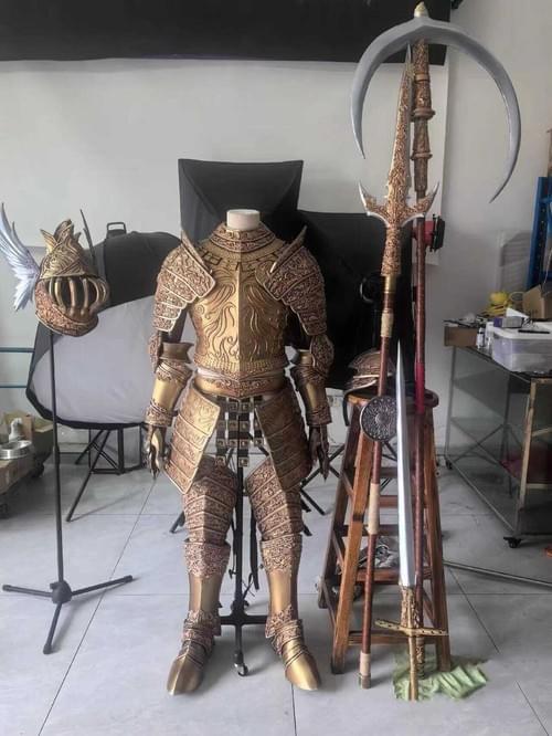 Elden Ring Cleanrot Knight Cosplay Costume