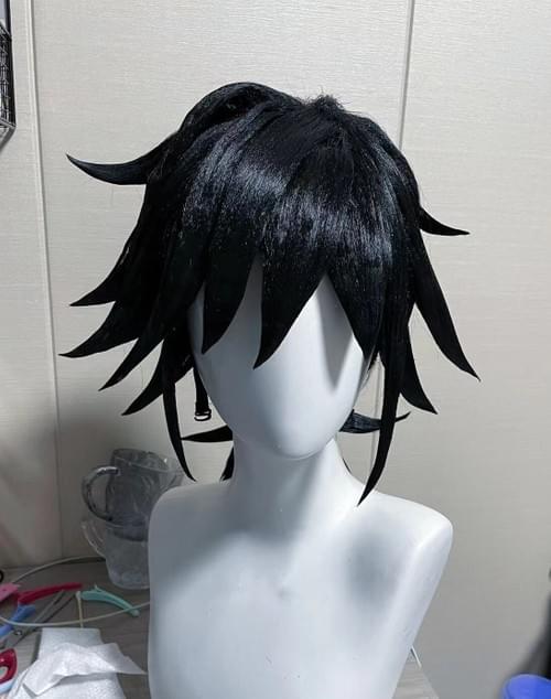 Pre-style Demon Slayer: Kimetsu No Yaiba Tomioka Giyuu Cospaly Wig