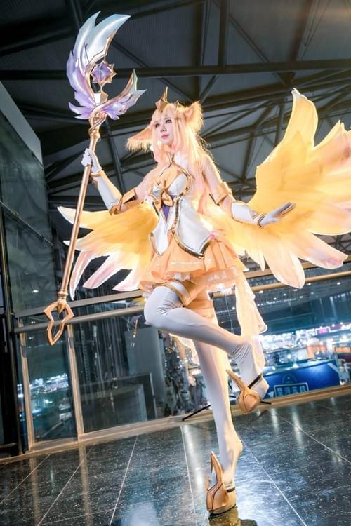League of Legends Soraka Cosplay Costume