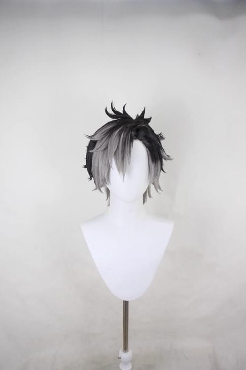 Pre-style Final Fantasy 14 FFXIV Ya Sutra Cosplay Wig - Black one