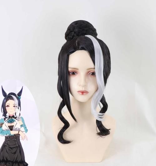 Pre-style Pretty Derby Mejiro Ramonu Cosplay Wig