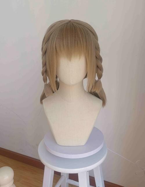 Pre-style Final Fantasy 14 FFXIV Lalafell Cosplay Wig