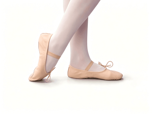 Pink- Premium Leather Full Sole Ballet Slipper