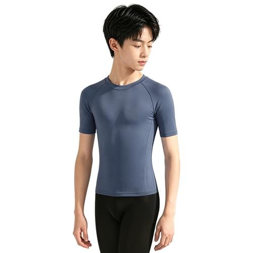 Men's Fitted Crewneck Short Sleeve Dance Tee