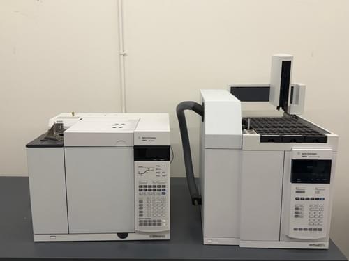 Agilent 7890A GC-FID with 7697A 111 Vial Headspace Autosampler