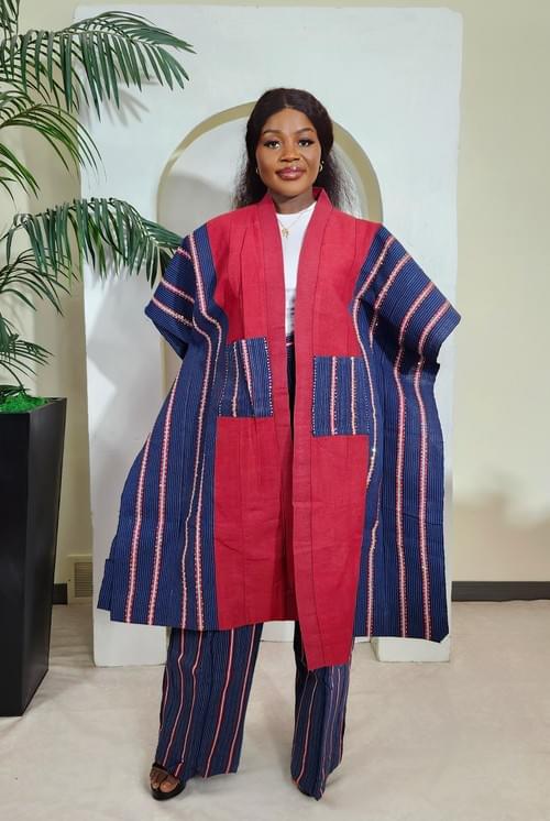 The Aso-oke Kimono Set