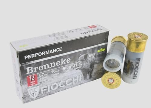 Fiocchi 12ga Slug 31gr 67mm Brenneke 5 Rounds