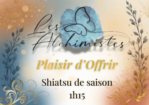 Plaisir d’Offrir – Shiatsu de Saison 1H15