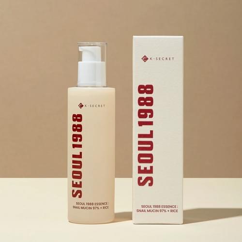 SEOUL 1988 SERUM MUCIN SNAIL + RICE K SECRET 100ML