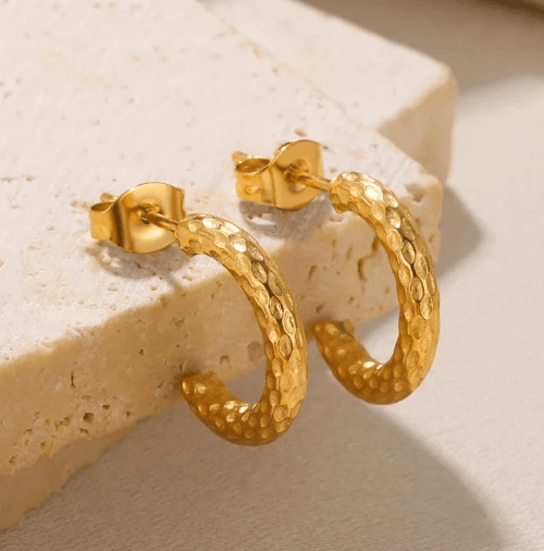 Earring Chic Geometry Gold Trendy Fashion Jewelry