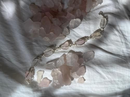 Rose Quartz Bracelets