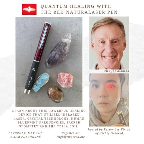 Quantum Healing with the Red NaturaLaser Workshop