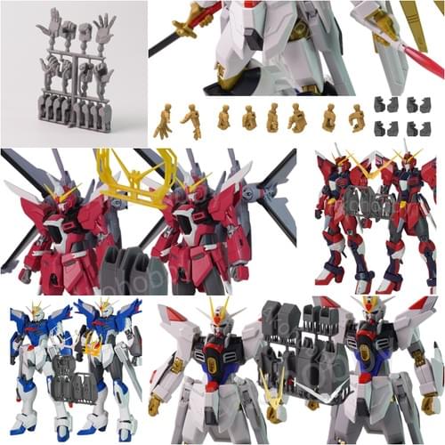 HG 1/144 改造 パーツ ハンド ナックルズ セット インフィニットジャスティスガンダム弐式 マイティーストライクフリーダムガンダム イモータルジャスティスガンダム ライジングフリーダムガンダム
