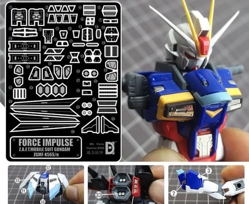 RG 1/144 フォースインパルスガンダム ブラストインパルスガンダム Spec II ソードインパルスガンダム デスティニーインパルス メタル パーツ セット エッチング 改造