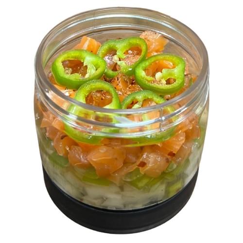 Swedish Jalapeño Salmon Bits