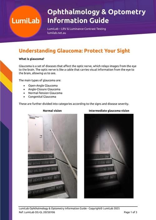 Understanding Glaucoma Protect Your Sight: Ophthalmology & Optometry Information Guide