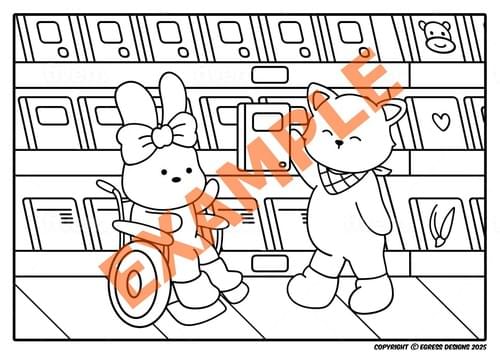 Inclusive Colouring Sheet 10