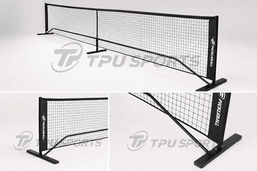 Black Tournament Pickleball Net | Commercial Court Net Manufacturer | TPU SPORTS