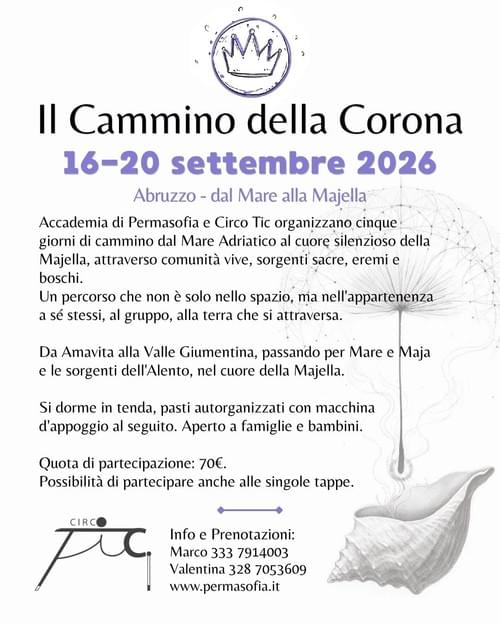 Il Cammino della Coronaa