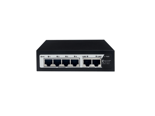 SH-CM4100-106T | Cloud Managed PoE Switch|4x 10/100 PoE+||2x 10/100M RJ45 Uplink