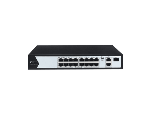 SH-CM4100-2118T|Cloud Managed PoE Switch |16x 10/100 PoE+| 2x 10/100/1000M RJ45 Uplink| 1x 1000M SFP