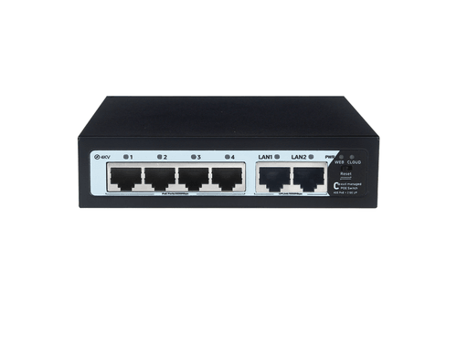 SH-CM4100-306T | 4x 10/100/1000M RJ45 | 2x 10/100/1000M RJ45 Uplink
