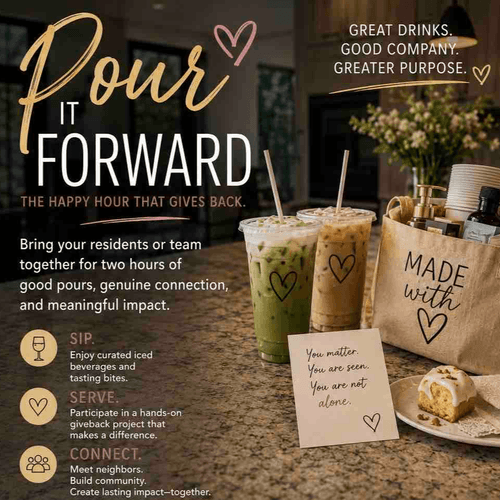 Pour It Forward- The Happy Hour That Gives Back