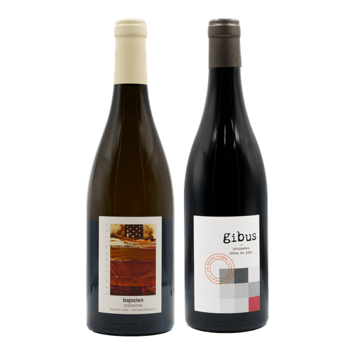 No.2 2022 "Bajocien" Chardonnay Blanc + 2023 "gibus" Rouge