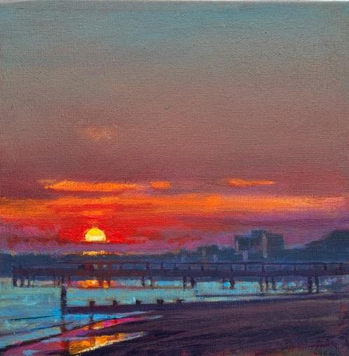 'Sundown, Boscombe Pier'