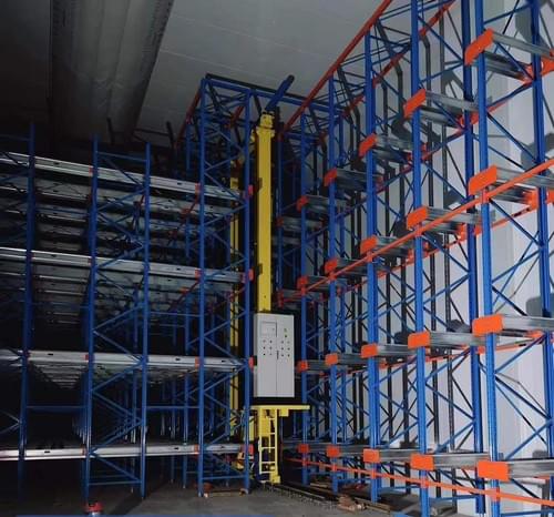 Stacker Crane + Shuttle Racking