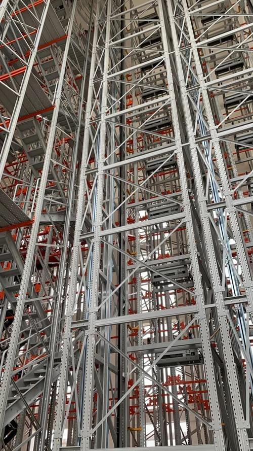 Racking system for Shuttle-carrier