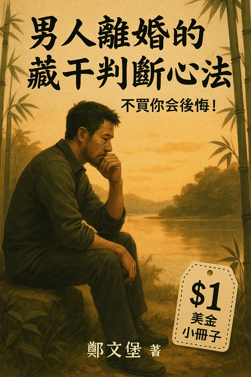《男人離婚的藏干判斷心法》PDF