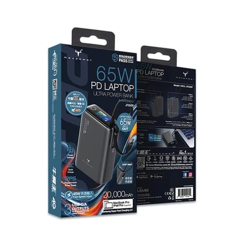 牛魔王 JF200P 20,000mAh 外置充電器 (2026 CCC 認證) Sha