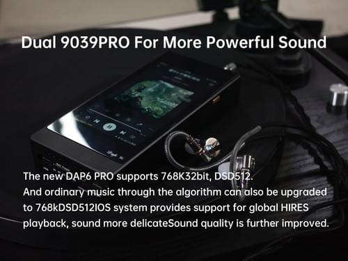 DAP6-PRO 9039spro*2 デコーダiosメディアロスレスhifiモバイル