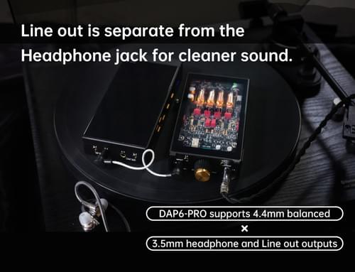 ポータブルプレーヤー KAEIDESIGN DAP6PRO DAP6-PRO 9039spro*2 デコーダiosメディアロスレスhifiモバイル