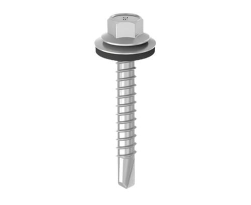 Hex Flange Coarse Thread Drill Screw (Self-Drilling)