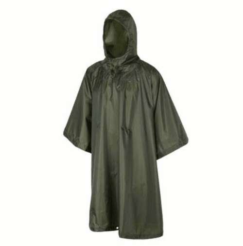 Omega Tactical Rubberised Poncho (Rain)