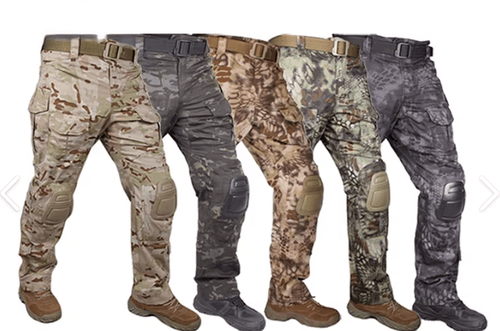 Omega Tactical Ripstop Battle Pants with Built in Knee Pads - Various