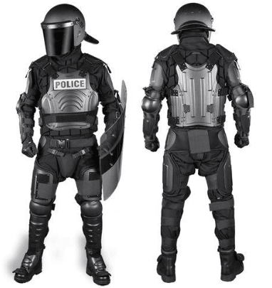 Omega Tactical riot equipment