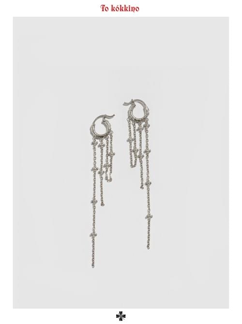 tokokkino 'Fractured Light Basin' Fringe Earrings