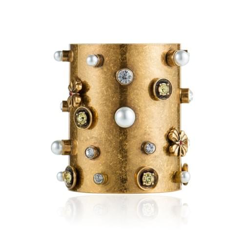 To kokkino Starry retro bracelet
