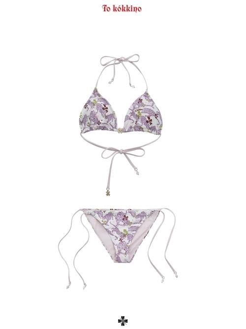tokokkino "Amethyst Leopard Sea" Crystal Bikini