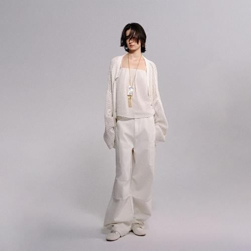 Tokokkino * ultra-loose mesh shirt