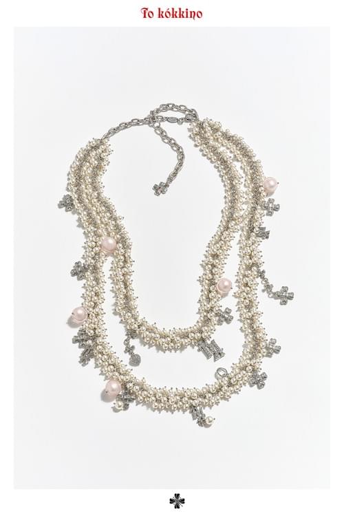 tokokkino* Starry Pearl Logo Necklace