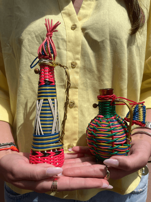 Carafes scoubidou