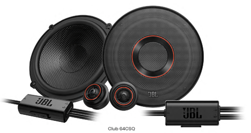 哈曼JBL CLUB 64CSQ 二音路分音喇叭