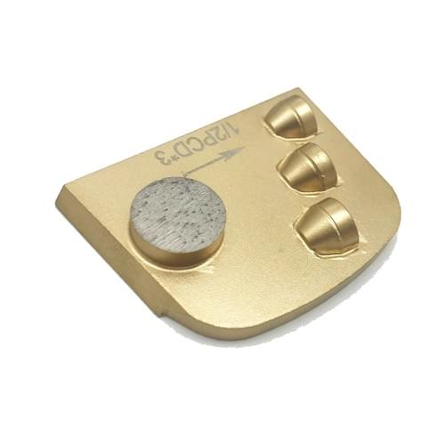 Lavina PCD Coating Removal Tool (3 Segment + 1 Round PCD) — Clockwise (CW) / Counter-Clockwise (CCW)