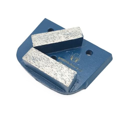 2-Bar Metal Grinding Shoe (Threaded 3-Hole) for Lavina Grinder — Stable Cut + Scratch Control